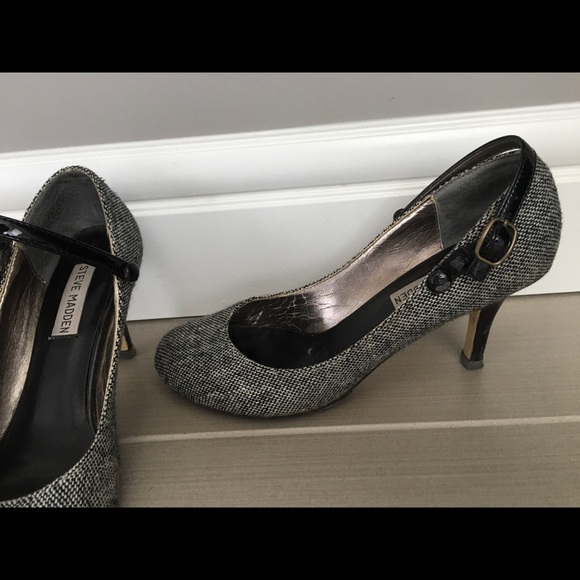 Steve Madden shoes & Herringbone Belt - Picture 2 of 8